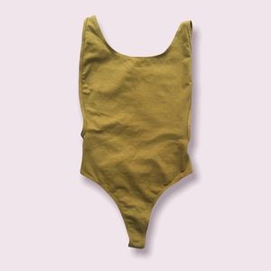 NWOT American Apparel Army Green Bodysuit